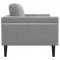 Rilynn Sofa & Loveseat Set 509524 in Gray Fabric by Coaster