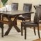 102501 Emerson 5Pc Dining Set by Coaster in Oak w/Options