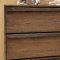 Coimbra CM7623BC Bedroom in Natural Rustic w/Bookcase Footboard