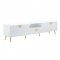 Gaines TV Stand LV01138 in White by Acme