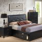 G1250B Bedroom Set in Black by Glory Furniture w/Options