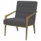 Kirra Accent Chair Set of 2 903144 Dark Gray Velvet by Coaster