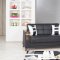 Almira Sofa Bed in Zen Black Leatherette by Casamode w/Options