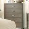 Estarra 5Pc Bedroom Set CM7073BG in Beige Fabric w/Options