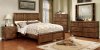 Baddock CM7691 Bedroom in Antique Oak Tone w/Options