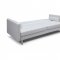 Giovanni Sofa Bed in White Faux Leather by Whiteline