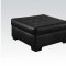 Shi 53605 Sectional Sofa in Onyx by Acme w/Options