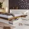 Elena Bedroom by ESF in Off-White & Walnut w/Options