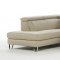 Pacha Power Motion Sectional Sofa in Beige Leather by IDP Italia