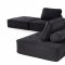 Nolden Sectional Sofa in Black Waterproof Fabric by VIG