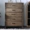 Enrico I 5pc Bedroom Set CM7068A in Light Oak w/Options