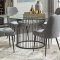 Granvia Dining Set 5Pc 193511 Gunmetal by Coaster w/Options