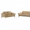 Forge Sofa Set 3Pc in Beige Leather by VIG