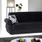 Rain Sofa Bed & Loveseat Set in Black Chenille by Rain w/Options