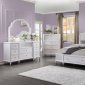 Celestia Bedroom 22110 in Off-White by Acme w/Options