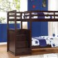 Atlas Bunk Bed B2250 in Dark Cherry by Homelegance