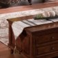 Marine Coffee Table in Brown Wood Finish w/Options