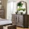 Emanuela 5Pc Bedroom Set CM7208 w/Beige Fabric Bed & Options