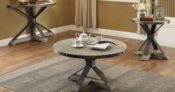 Rhett 705288 Coffee Table 3Pc Set by Coaster w/Options [CRCT-705288 Rhett]