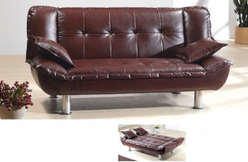 Sofa Bed AESB-005 Burgundy [AESB-005 Burgundy]