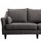 Rhys Sofa in Dark Grey Fabric 506111 by Coaster w/Options