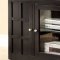 CM5353 Black River TV Console w/Side Media Shelves