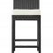 Lift Outdoor Patio Bar Stool Set of 2 Espresso/White by Modway