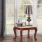 Bella Coffee Table 232 in Cherry by Meridian w/ Marble Top