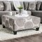 Bonaventura Sofa SM5142GY in Gray Microfiber w/Options