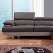 1332 Verona Sectional Sofa in Grey Fabric by At Home USA