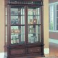 Espresso Classic Grand Manor Park Place Collector's Cabinet