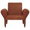 Liana Accent Chair Set of 2 903150 in Rust Velvet by Coaster